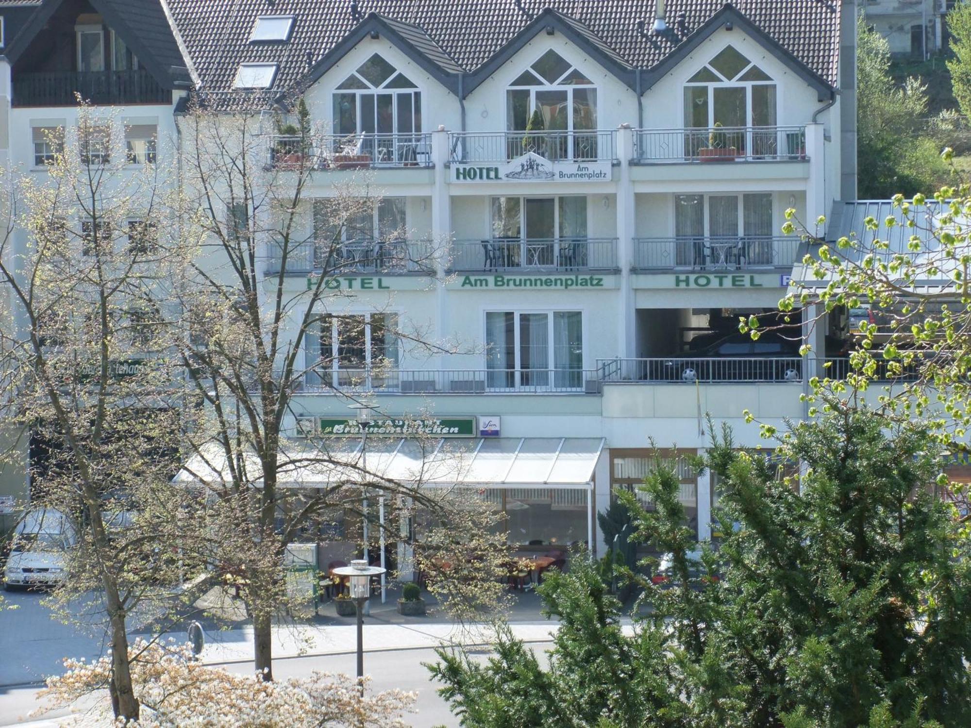 Hotel garni Am Brunnenplatz Gerolstein Exterior foto